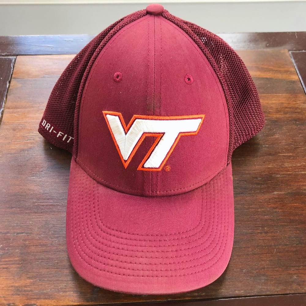 Nike Dri Fit Virginia Tech Hokies Baseball Cap